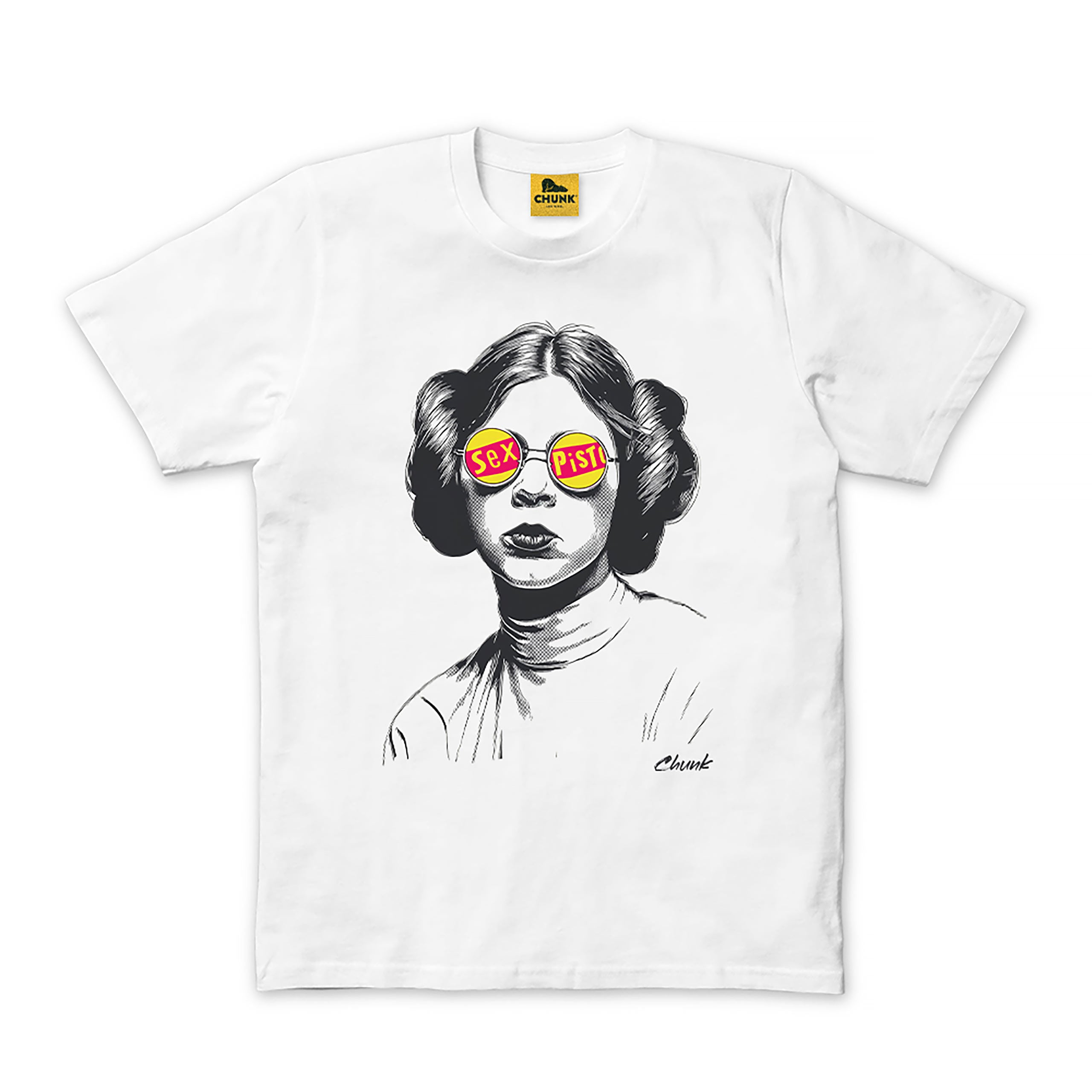 Image produit T-shirt Sex Bomb pour fans de Star Wars blanc