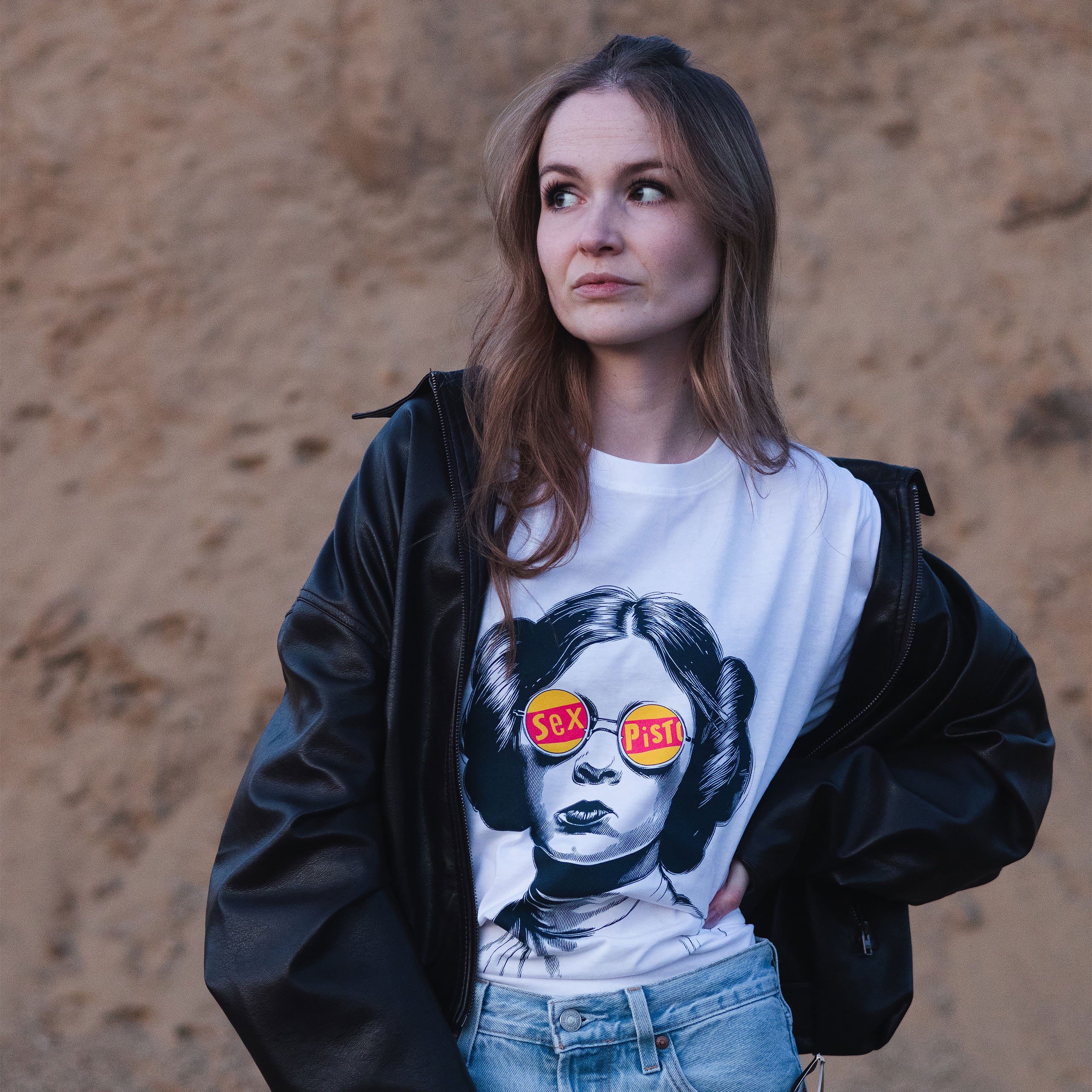 Image produit T-shirt Sex Bomb pour fans de Star Wars blanc