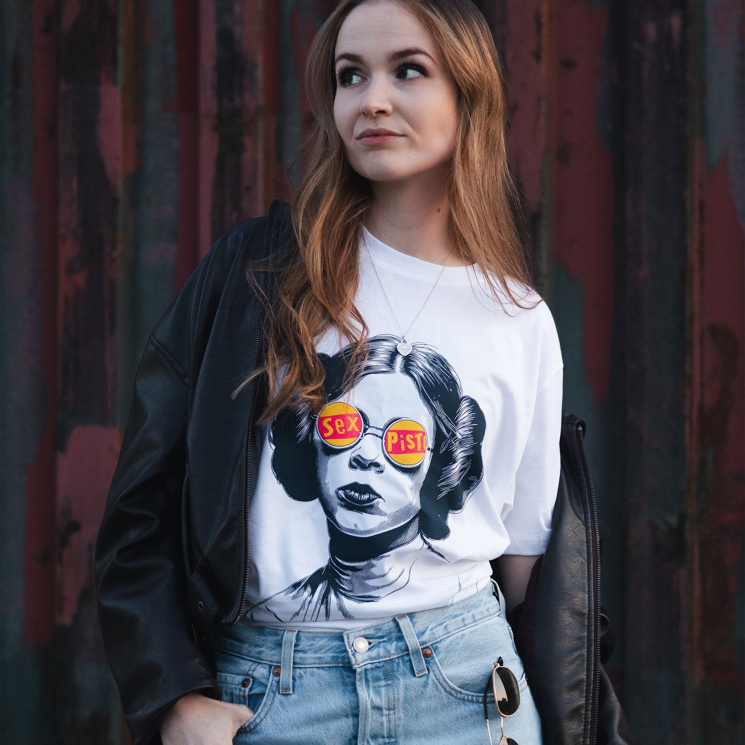 Image produit T-shirt Sex Bomb pour fans de Star Wars blanc