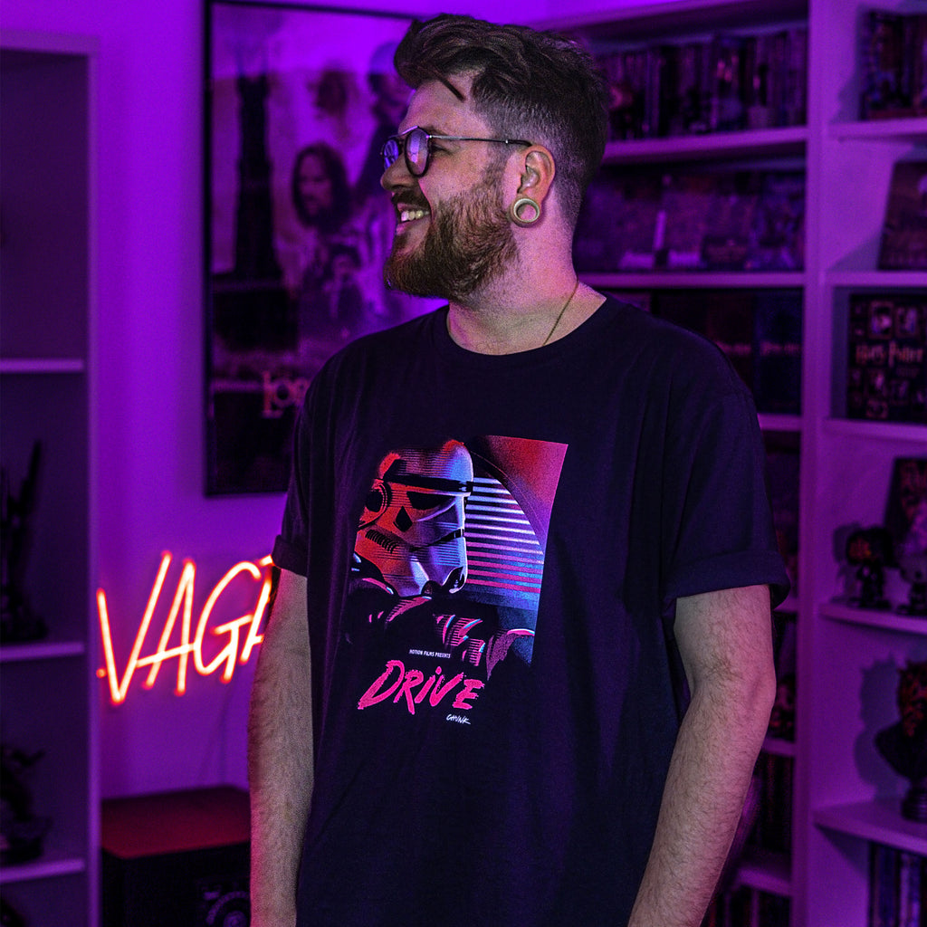 Image produit T-shirt Drive pour fans de Star Wars bleu