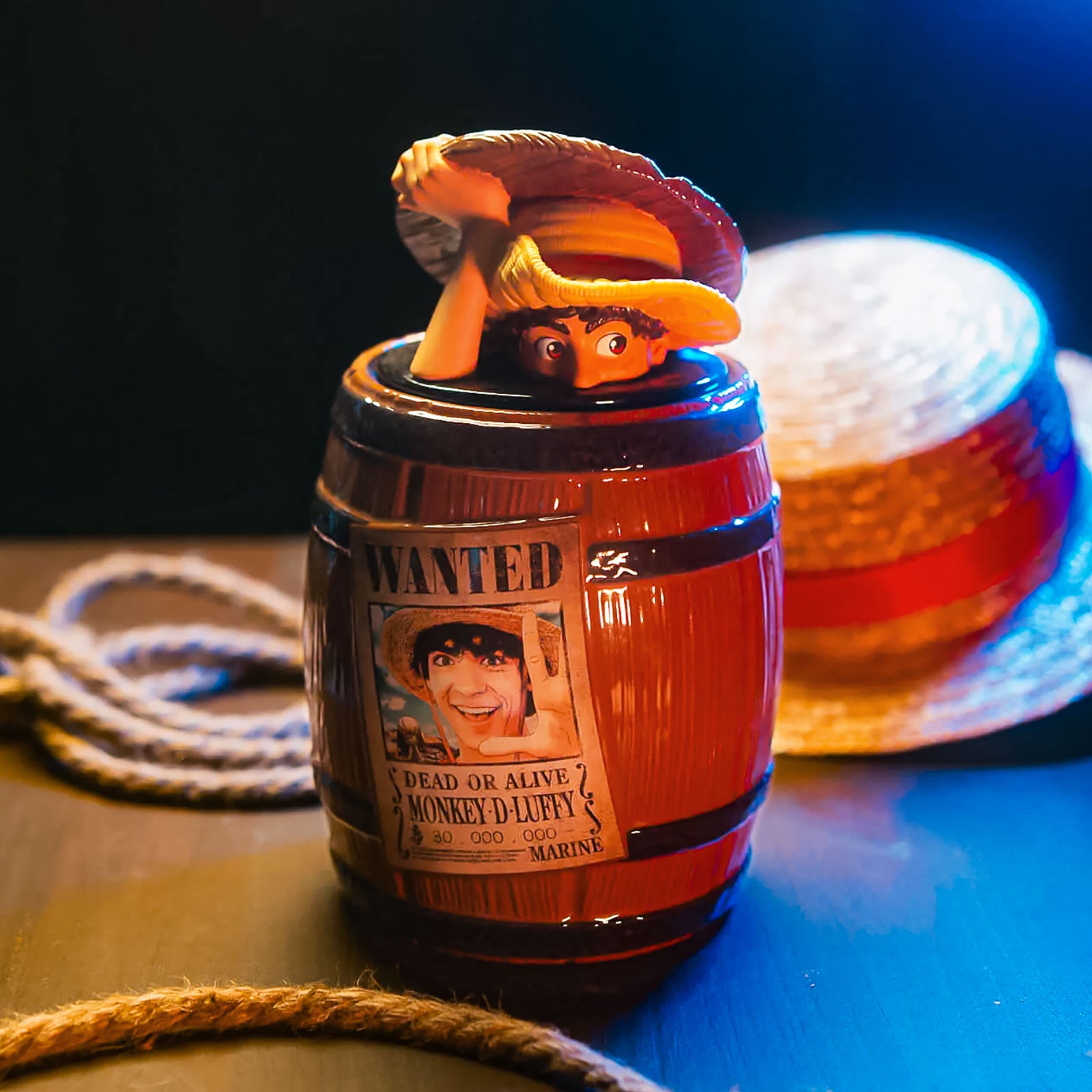 Image produit One Piece Netflix - Boîte à cookies Monkey D. Luffy