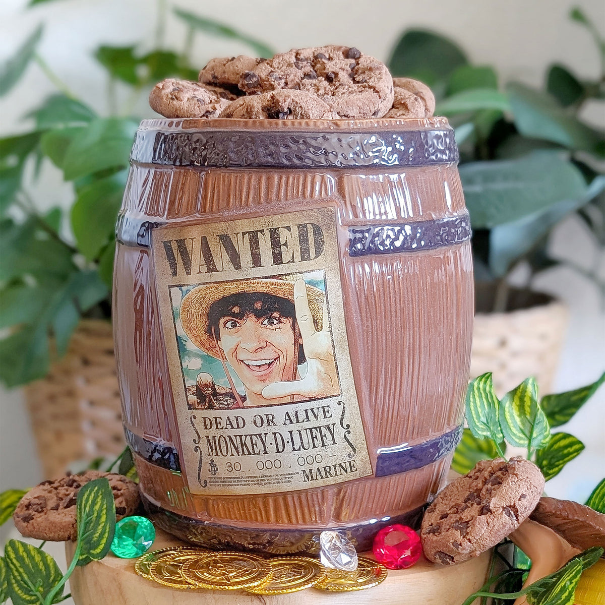Image produit One Piece Netflix - Boîte à cookies Monkey D. Luffy