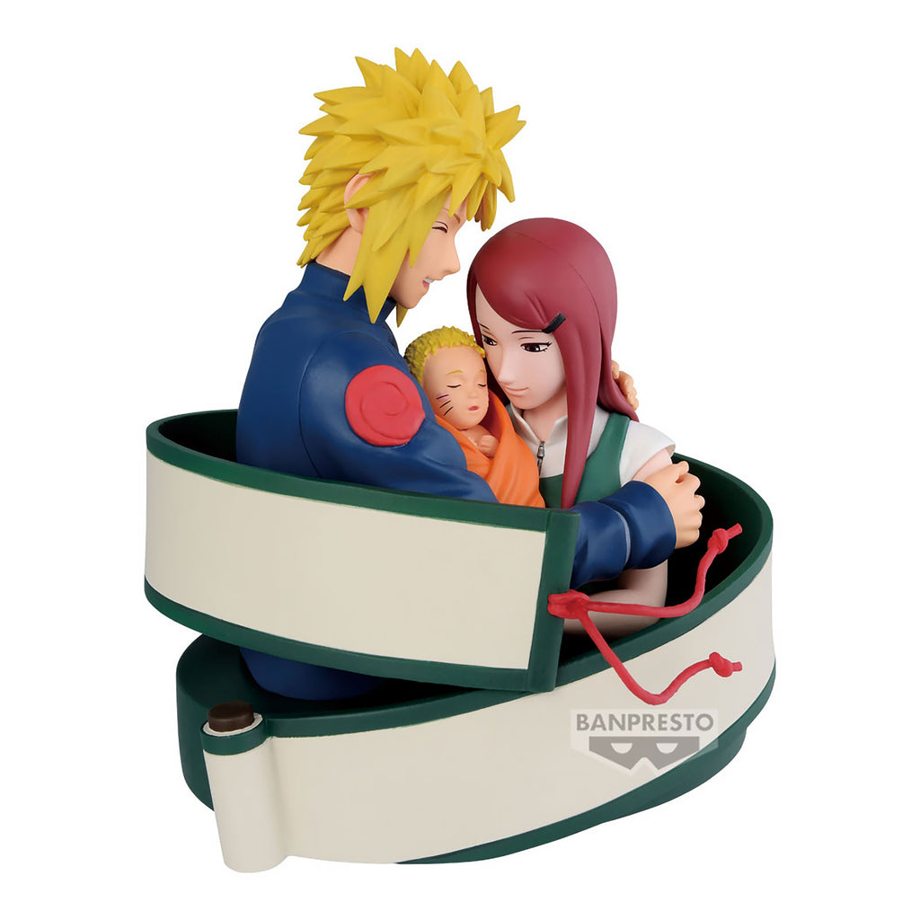 Image produit Naruto 72 Series - Set de figurines Minato, Naruto et Kushina