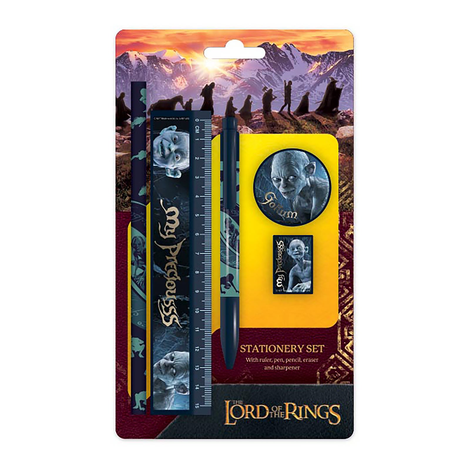 Image produit Le Seigneur des Anneaux - Set de papeterie Gollum