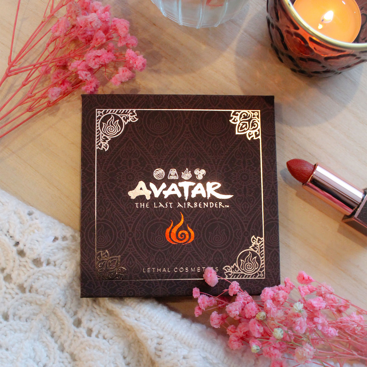 Image produit Avatar: Le Dernier Maître de l’Air – Palette de fards à paupières Feu