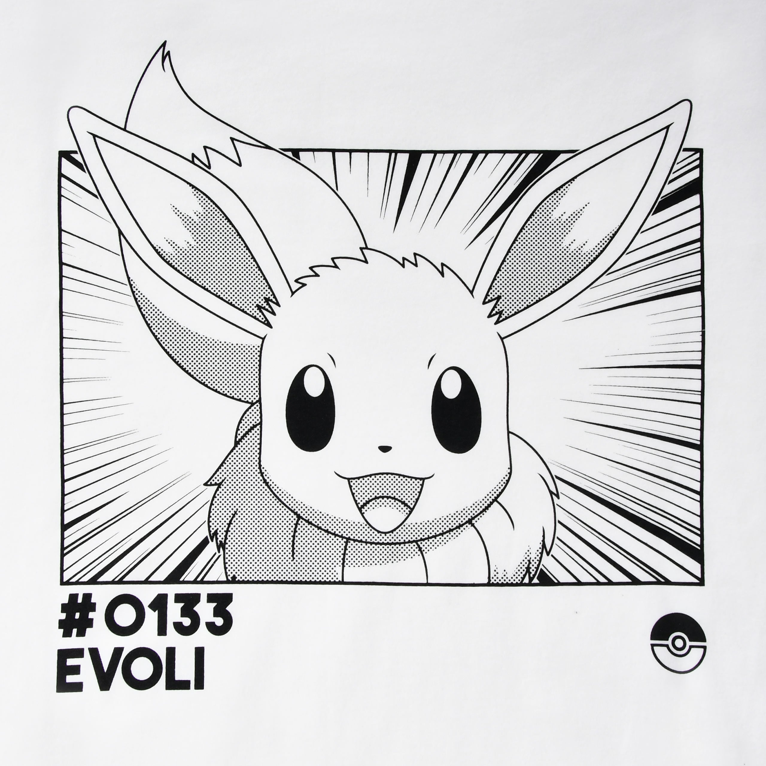 Image produit Pokémon - T-shirt Évoli