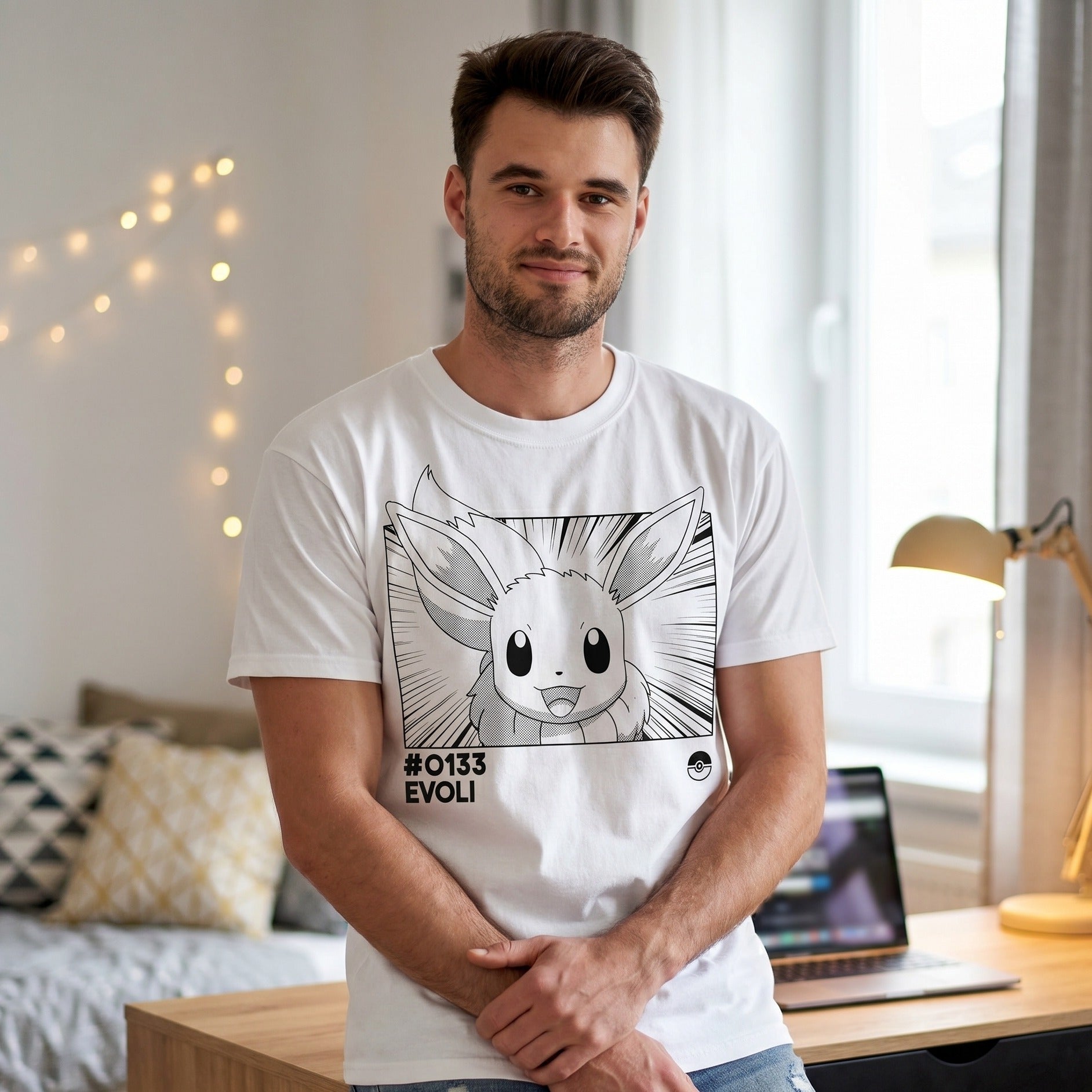 Image produit Pokémon - T-shirt Évoli