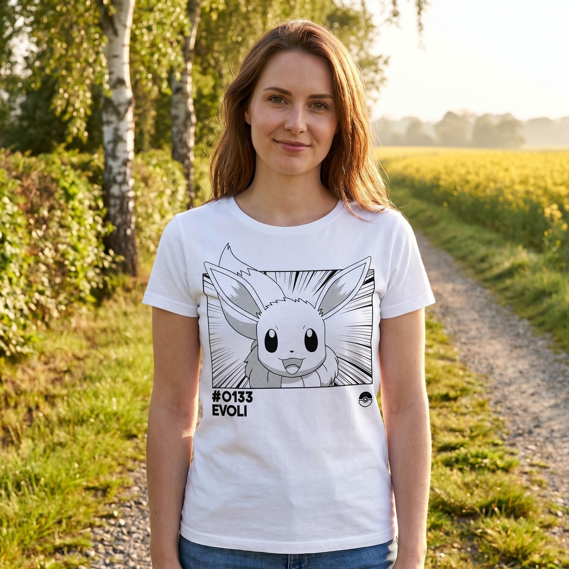 Image produit Pokémon - T-shirt Évoli