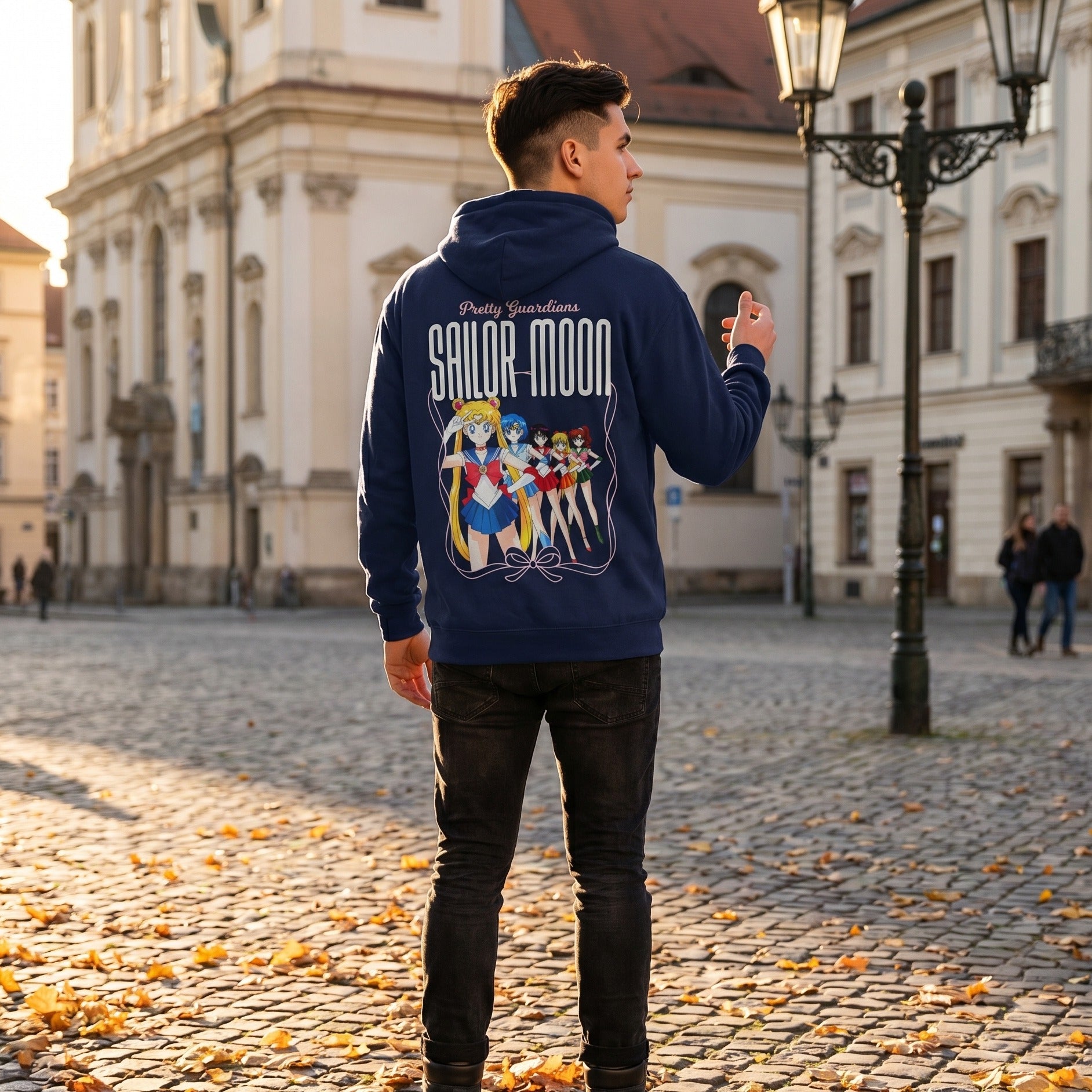 Product image Sailor Moon - Pretty Guardians Hoodie blue