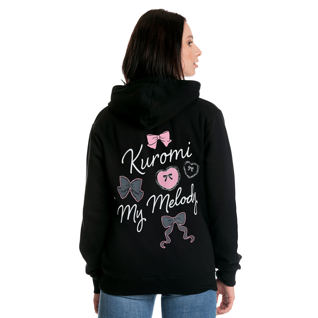 Image produit Hello Kitty - Sweat à capuche Kuromi et My Melody