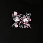 Image produit Hello Kitty - Sweat à capuche Kuromi et My Melody