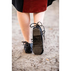 Image produit Chaussures médiévales en cuir nubuck noir