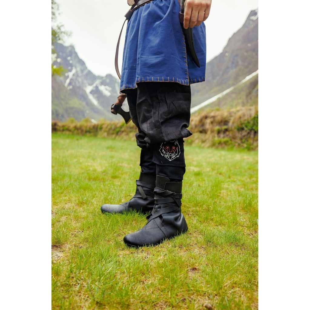 Image produit Bottes Haithabu en cuir nubuck Floki noir