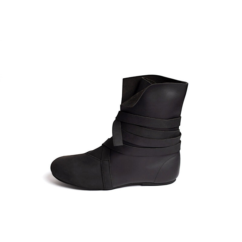 Image produit Bottes Haithabu en cuir nubuck Floki noir