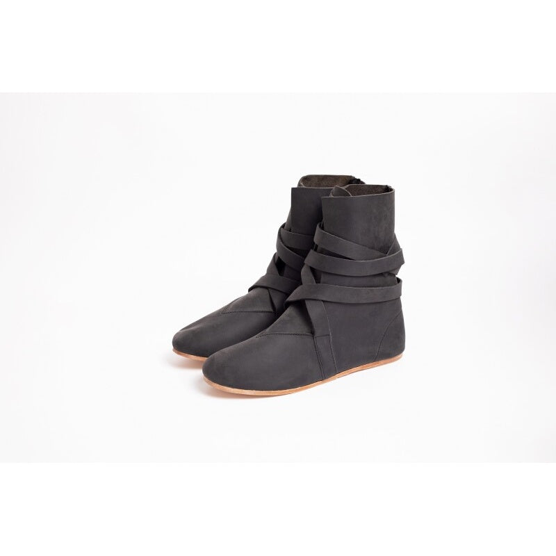 Product image Medieval Haithabu Boots with Leather Sole Sjur black