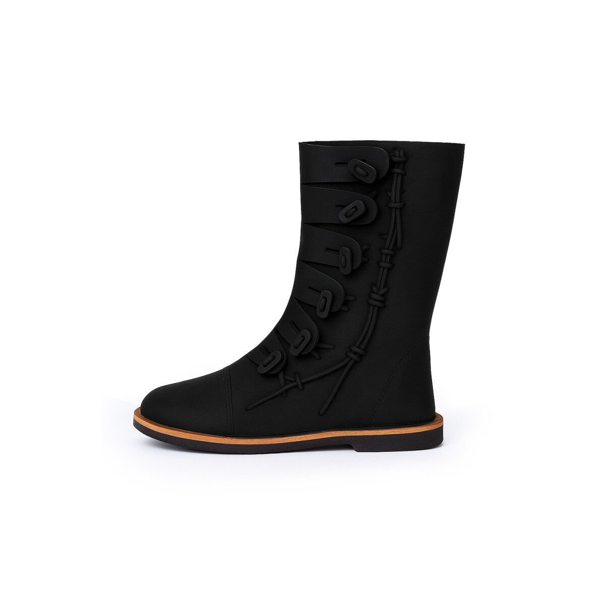 Image produit Bottes médiévales Odin noir