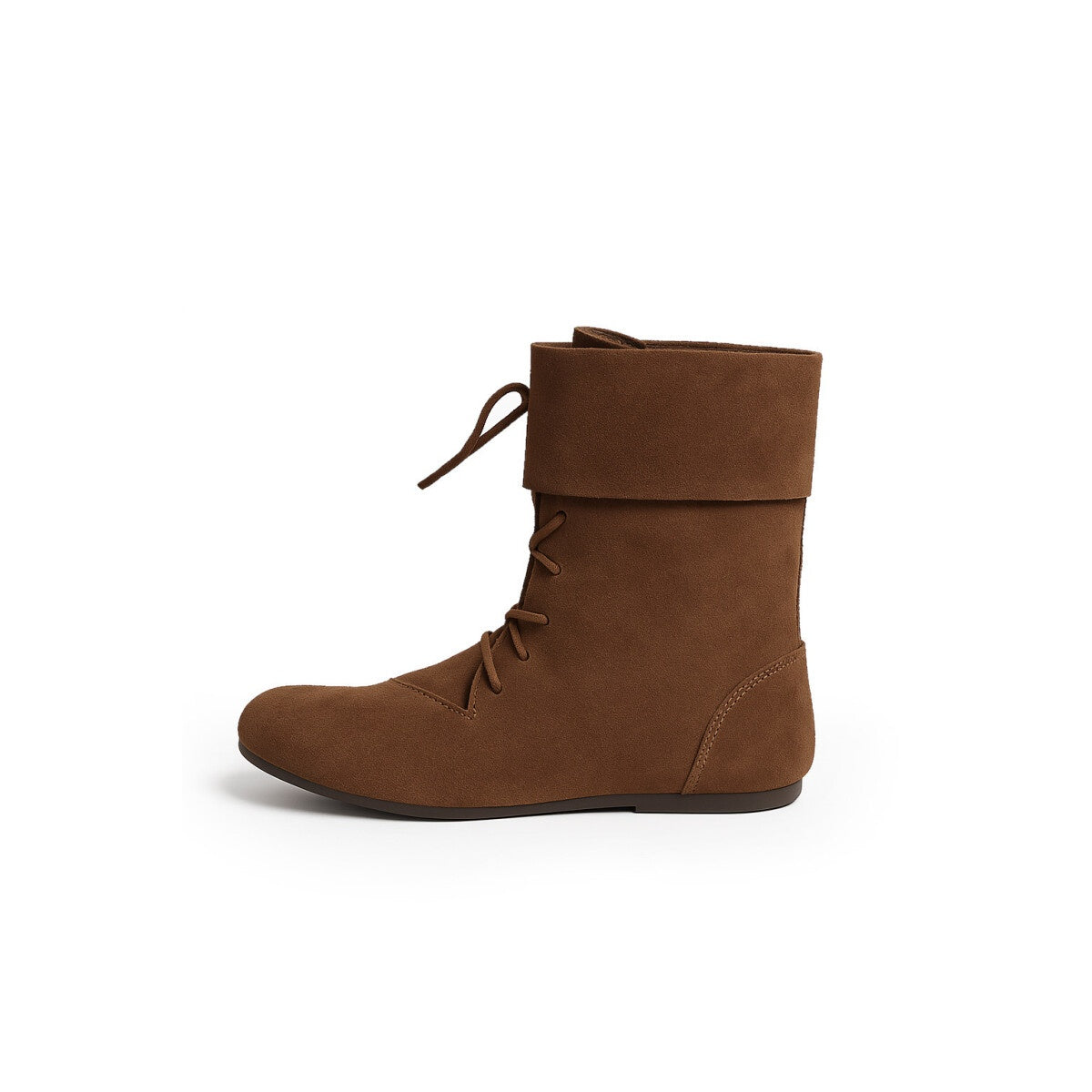 Image produit Bottes médiévales Aurin avec revers marron