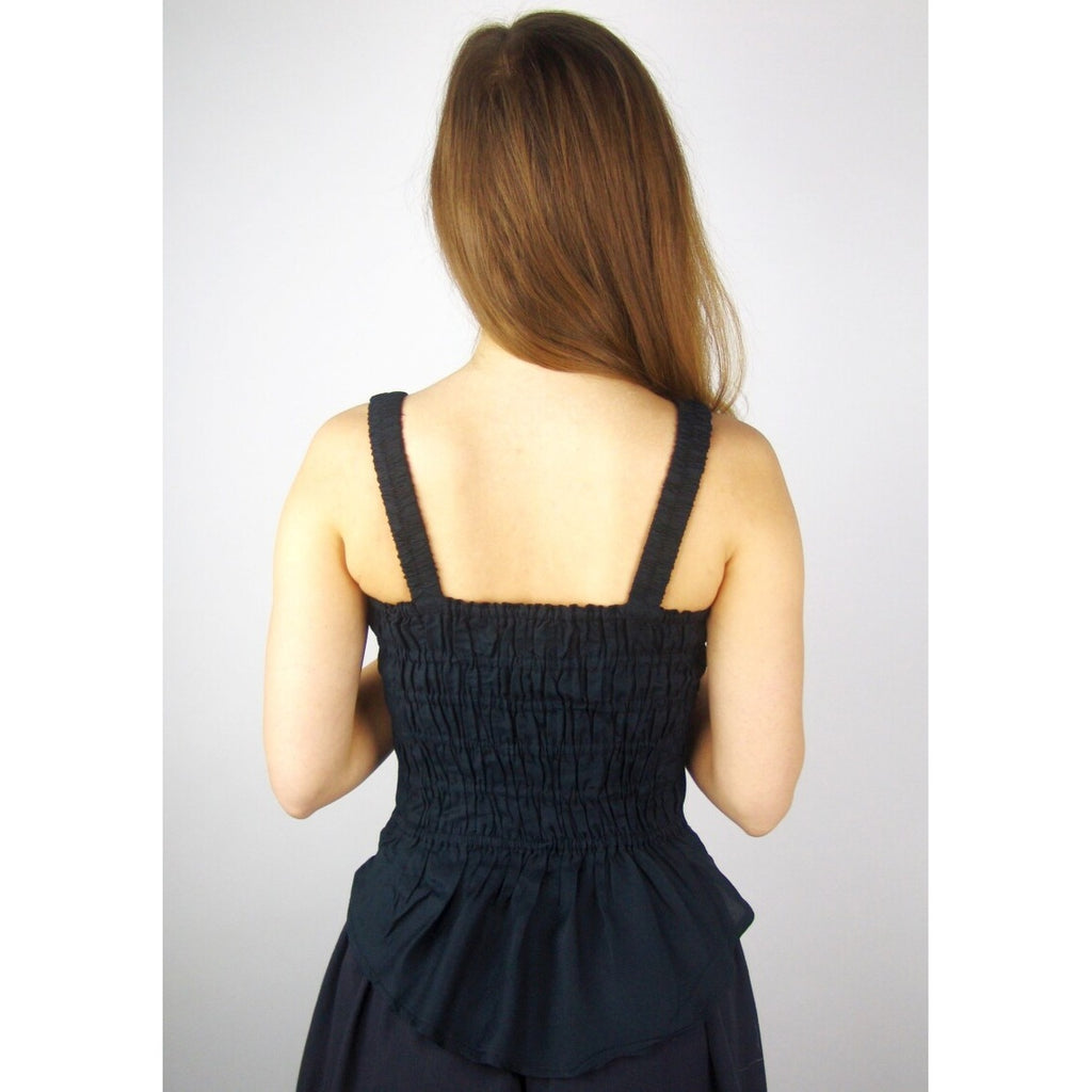 Image produit Haut corsage médiéval Enya noir