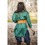 Image produit Tunique médiévale en lin Halvar vert