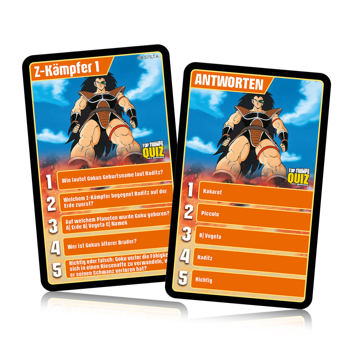 Image produit Dragon Ball Z - Top Trumps Quiz