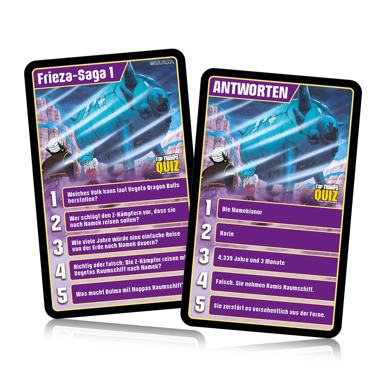 Image produit Dragon Ball Z - Top Trumps Quiz