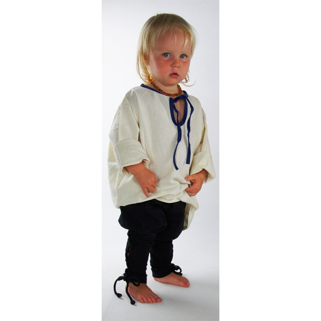 Image produit Pantalon médiéval Jecklein avec laçage de jambe noir