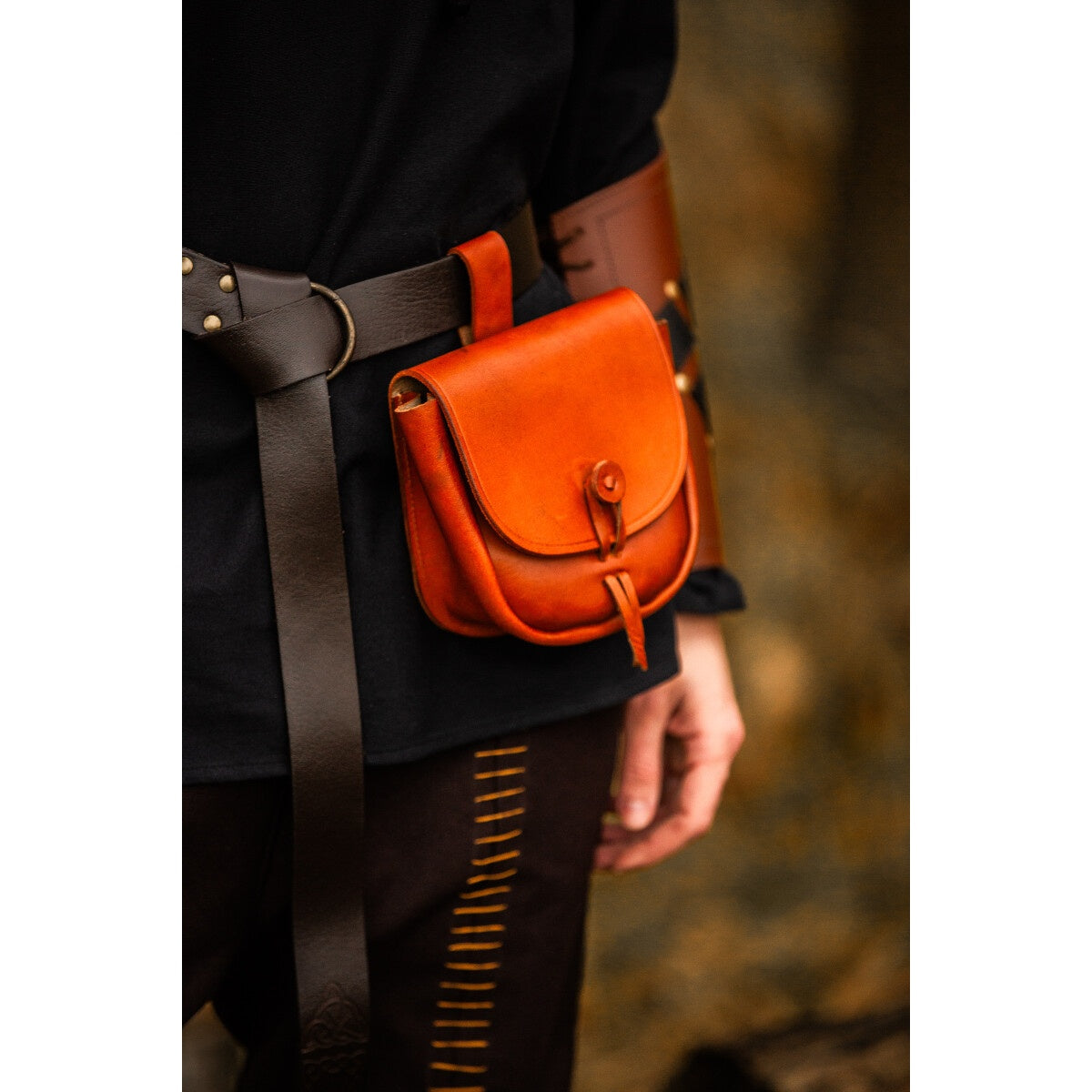 Image produit Sac en cuir médiéval Tilo