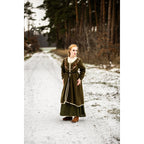 Image produit Manteau médiéval Birka Skadi vert