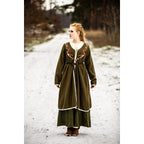 Image produit Manteau médiéval Birka Skadi vert