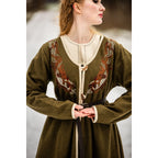 Image produit Manteau médiéval Birka Skadi vert