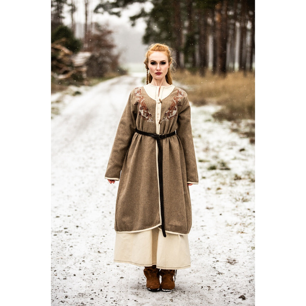 Image produit Manteau médiéval Birka Skadi beige