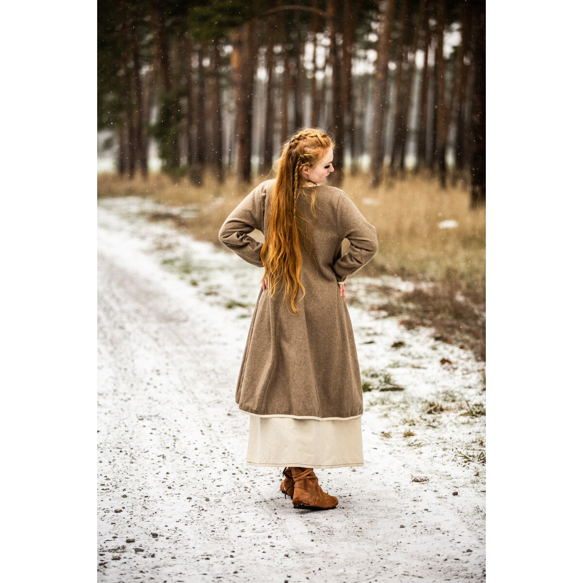Image produit Manteau médiéval Birka Skadi beige