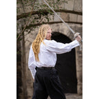 Product image Medieval Shirt Claude with Laced Cuffs White