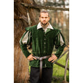 Image produit Veste de lansquenet médiévale Brandolf à manches fendues