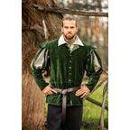 Image produit Veste de lansquenet médiévale Brandolf à manches fendues