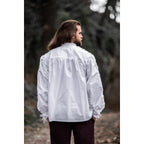 Product image Medieval Lace-Up Shirt with Eyelets Adrian White