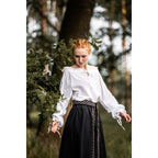 Image produit Blouse médiévale Edith blanc