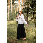 Image produit Blouse médiévale Edith blanc