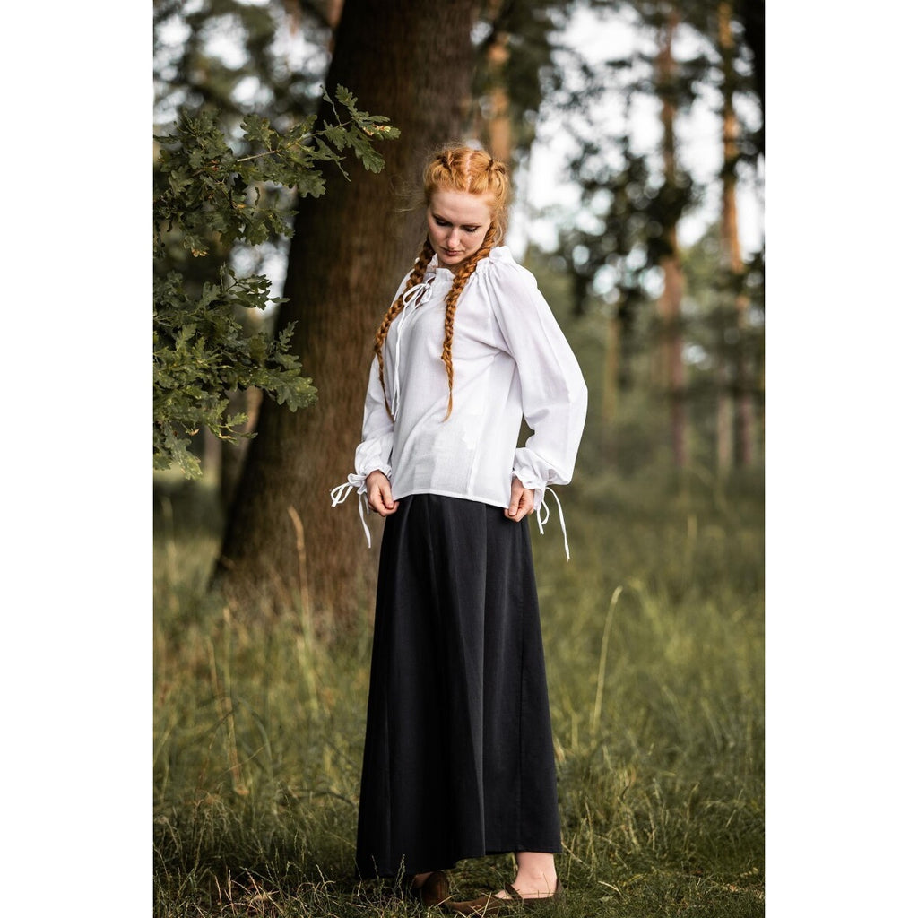 Image produit Blouse médiévale Edith blanc