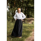 Image produit Blouse médiévale Edith blanc