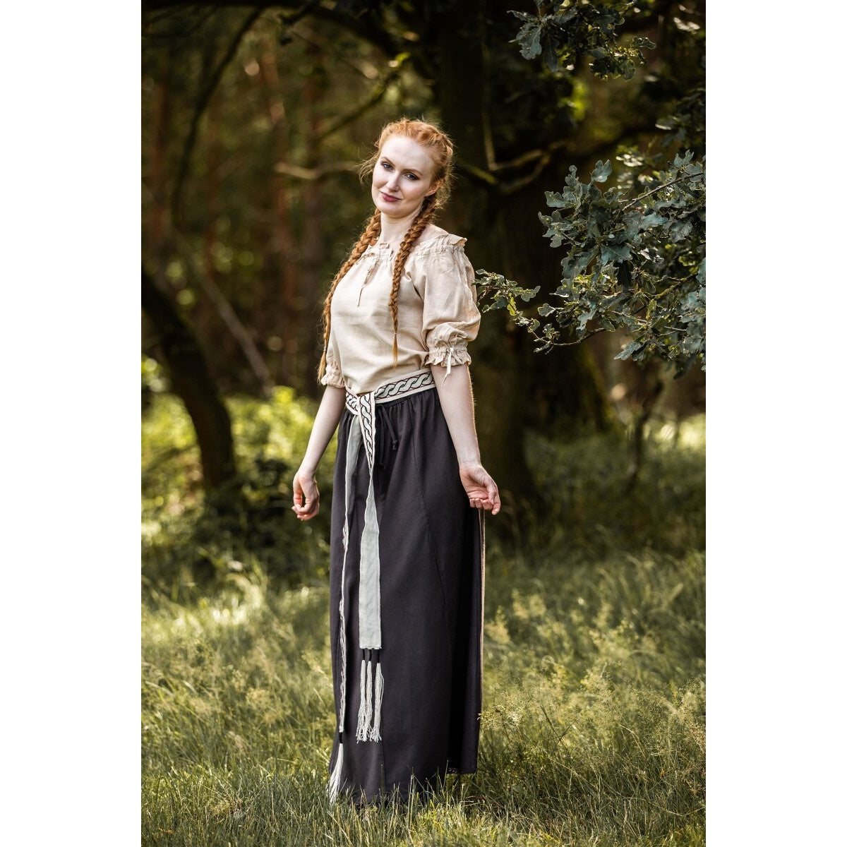 Image produit Blouse médiévale à manches courtes Sandra