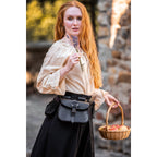 Image produit Blouse médiévale avec dentelle Bettina
