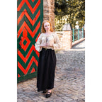 Image produit Blouse médiévale avec dentelle Bettina