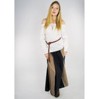 Image produit Blouse médiévale avec dentelle Bettina blanc