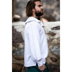 Image produit Chemise médiévale à col rond Athos blanche