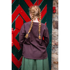 Image produit Blouse médiévale Tilda marron