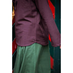 Image produit Blouse médiévale Tilda marron
