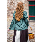 Image produit Blouse médiévale Emma vert