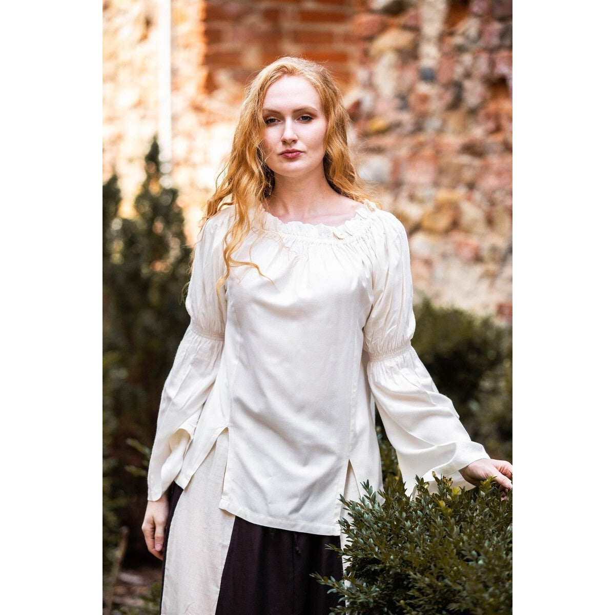 Image produit Blouse médiévale Emma beige
