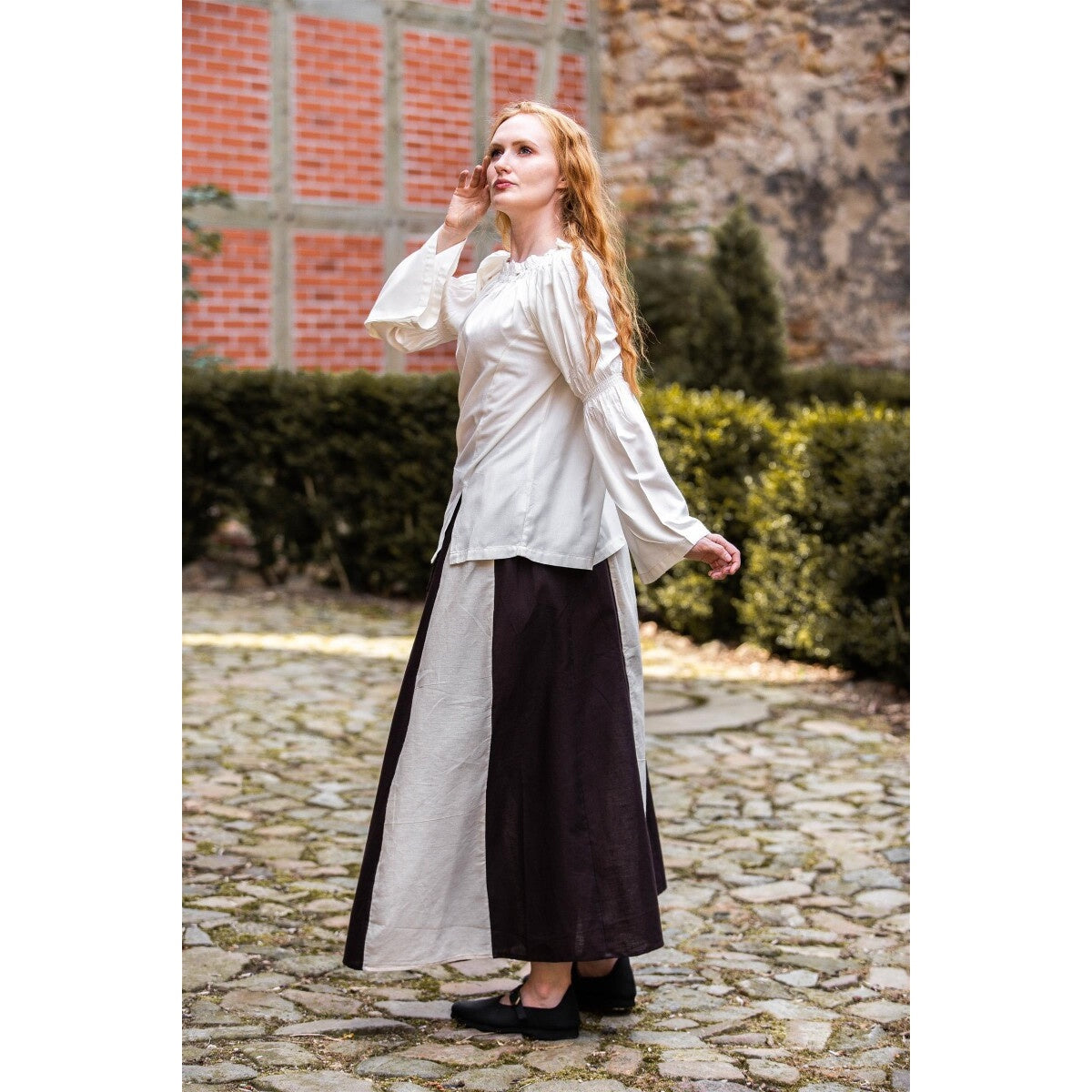 Image produit Blouse médiévale Emma beige